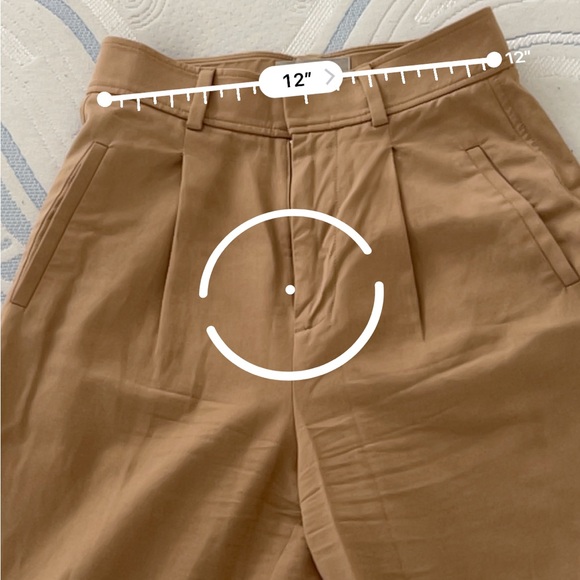 Everlane high waist wide leg beige pant - Picture 11 of 11